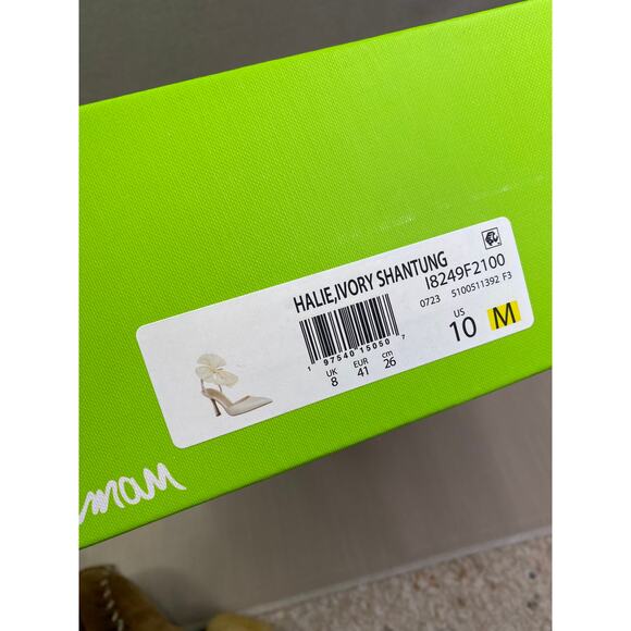 Womens Sam Edelman Halie Pump, Pearl Ivory, Sz 10, 150$ - Picture 10 of 10